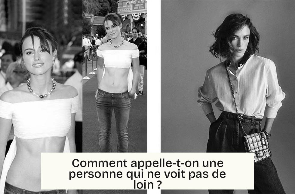 Comment appelle-t-on une personne qui ne voit pas de loin ?