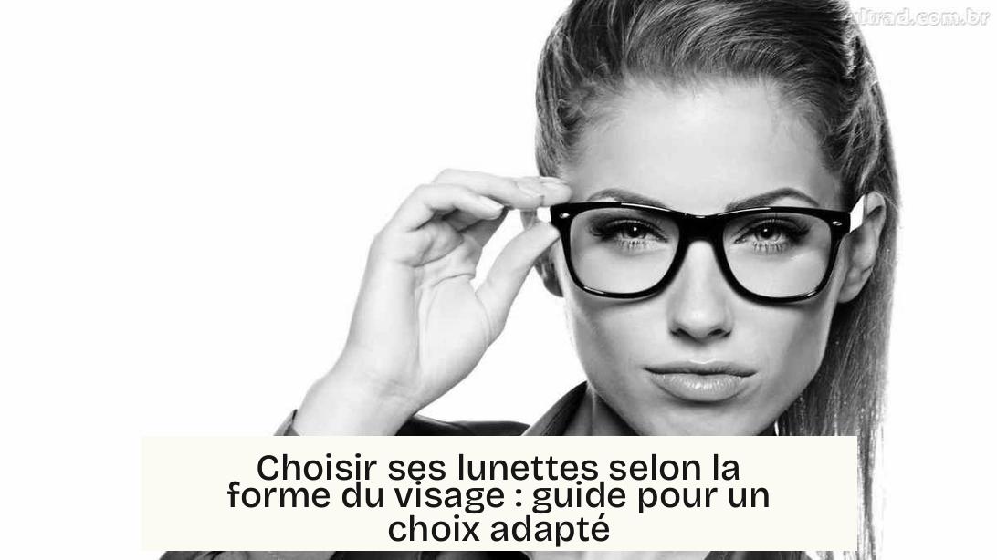 Choisir ses lunettes selon la forme du visage : guide pour un choix adapté
