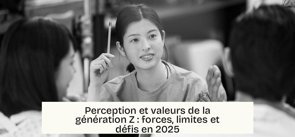 Perception et valeurs de la génération Z : forces, limites et défis en 2025