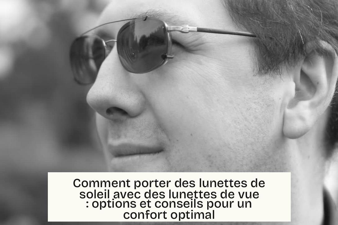 Comment porter des lunettes de soleil avec des lunettes de vue : options et conseils pour un confort optimal