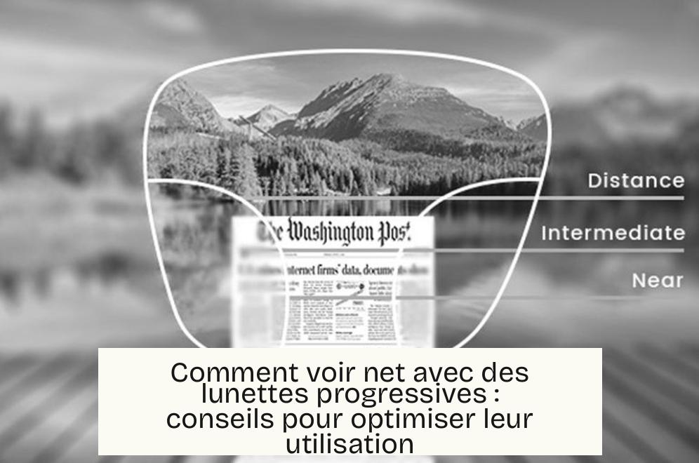 Comment voir net avec des lunettes progressives : conseils pour optimiser leur utilisation
