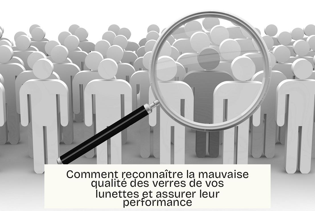Comment reconnaître la mauvaise qualité des verres de vos lunettes et assurer leur performance