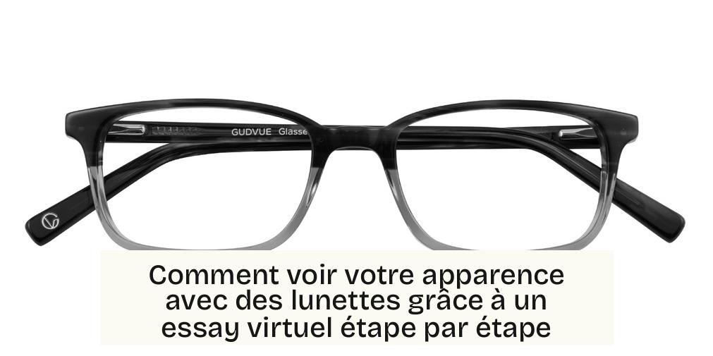 Comment voir votre apparence avec des lunettes grâce à un essay virtuel étape par étape
