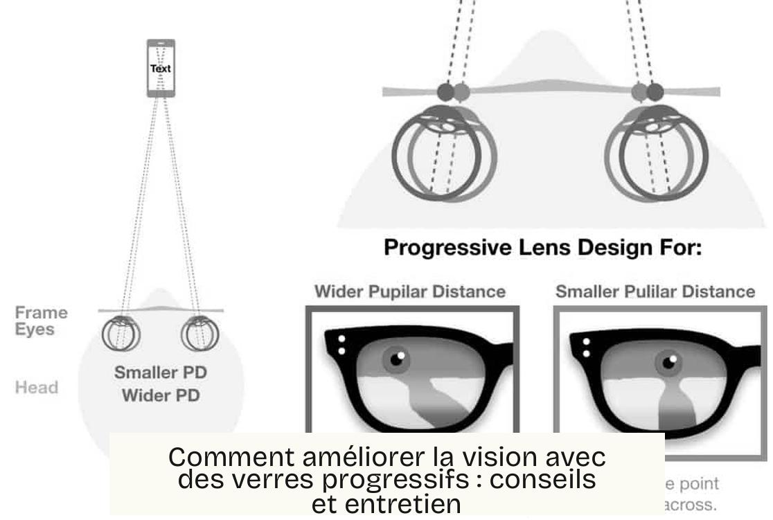 Comment améliorer la vision avec des verres progressifs : conseils et entretien