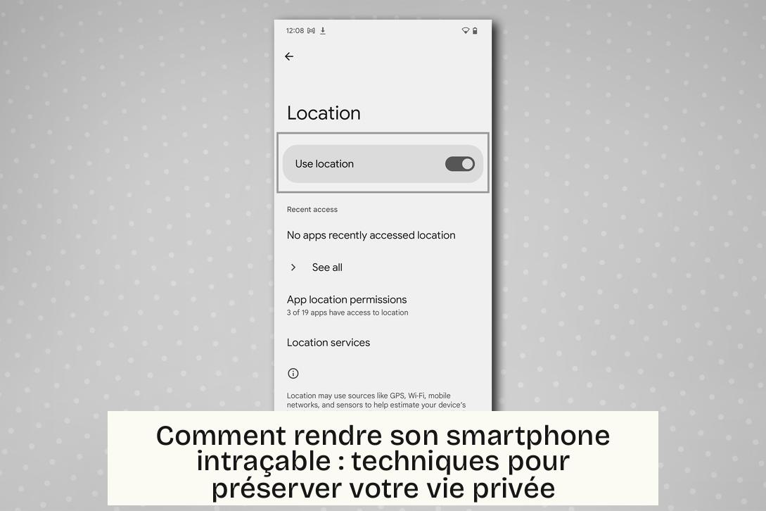 Comment rendre son smartphone intraçable : techniques pour préserver votre vie privée