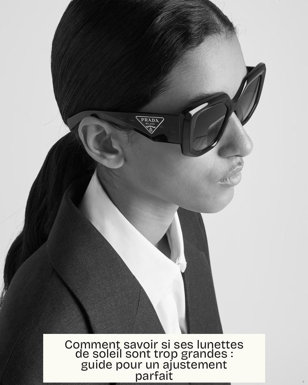 Comment savoir si ses lunettes de soleil sont trop grandes : guide pour un ajustement parfait