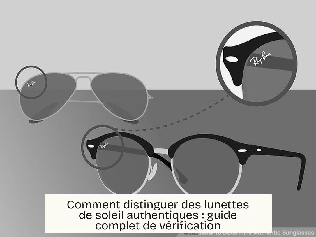 Comment distinguer des lunettes de soleil authentiques : guide complet de vérification
