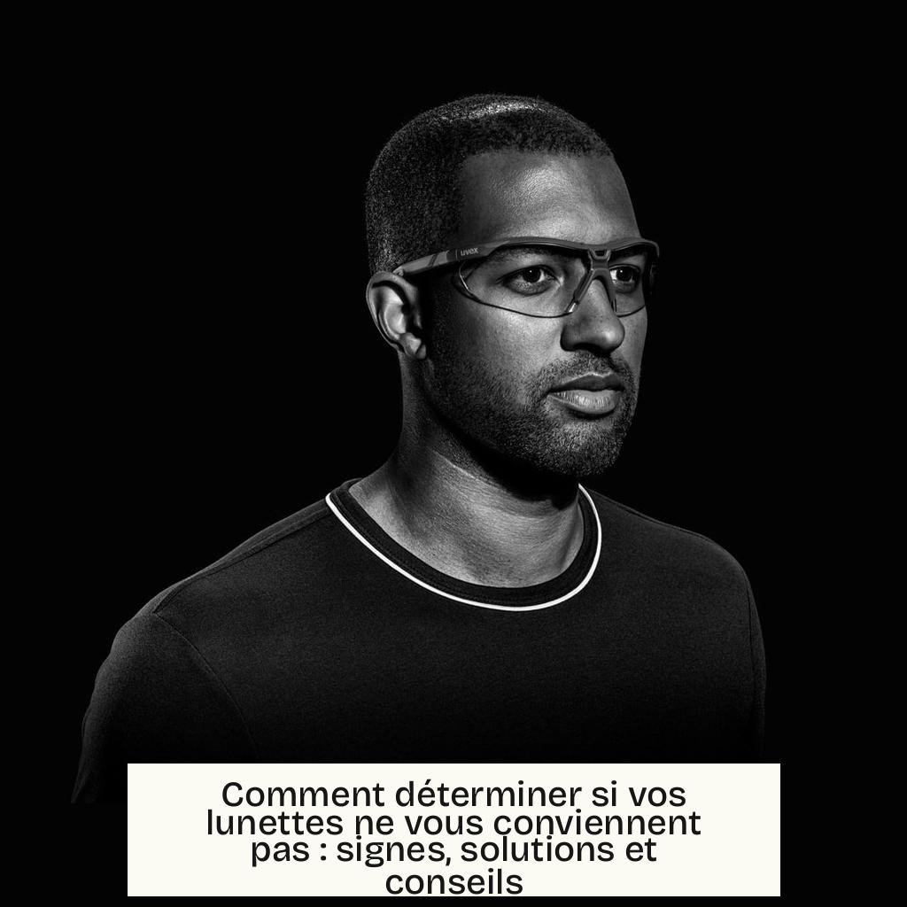 Comment déterminer si vos lunettes ne vous conviennent pas : signes, solutions et conseils