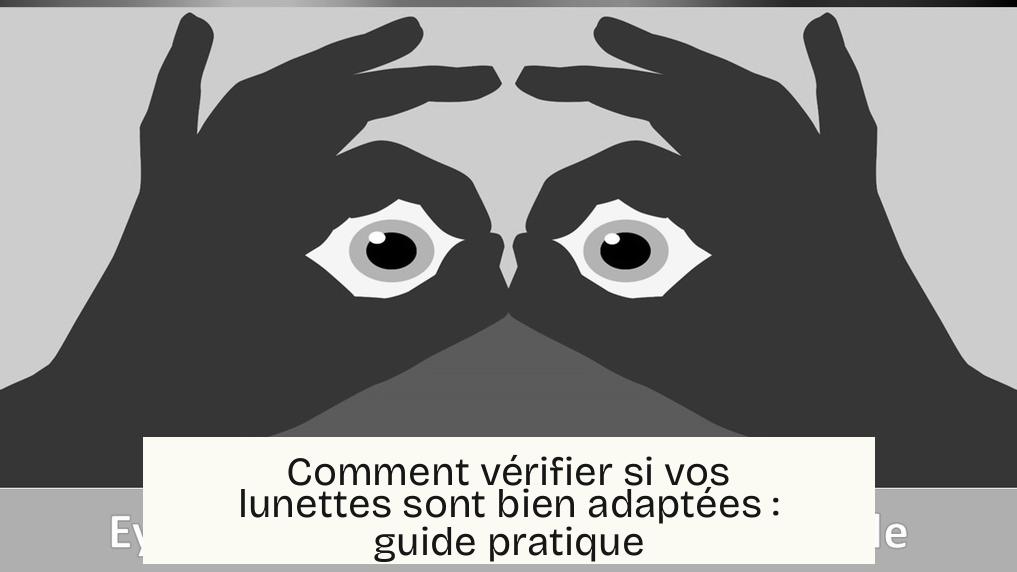 Comment vérifier si vos lunettes sont bien adaptées : guide pratique