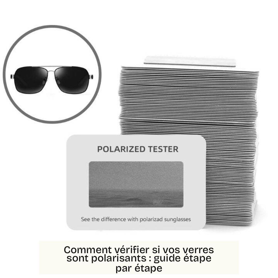 Comment vérifier si vos verres sont polarisants : guide étape par étape
