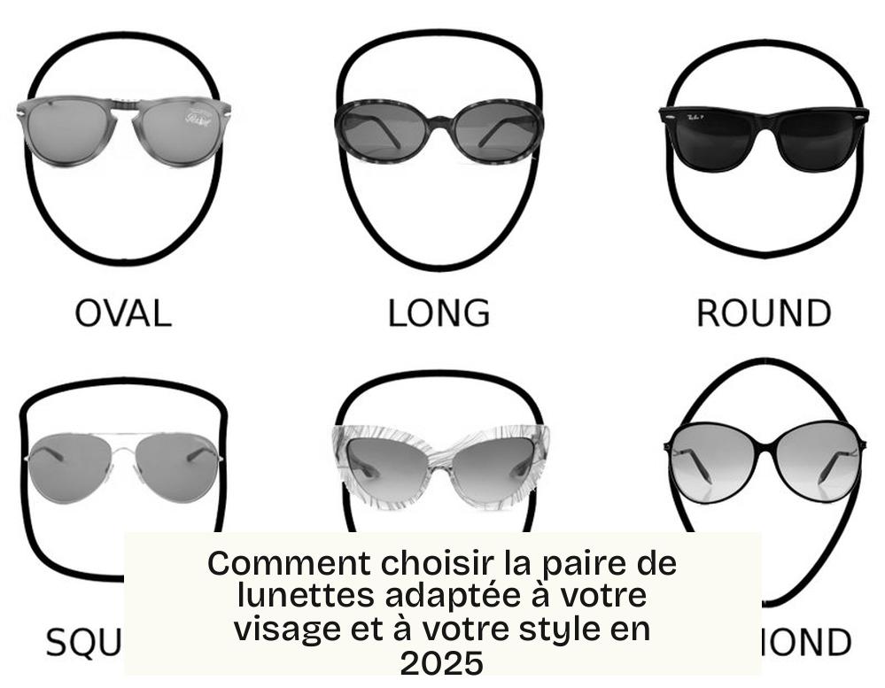 Comment choisir la paire de lunettes adaptée à votre visage et à votre style en 2025