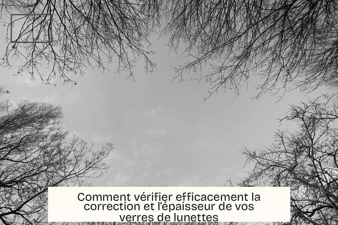 Comment vérifier efficacement la correction et l’épaisseur de vos verres de lunettes