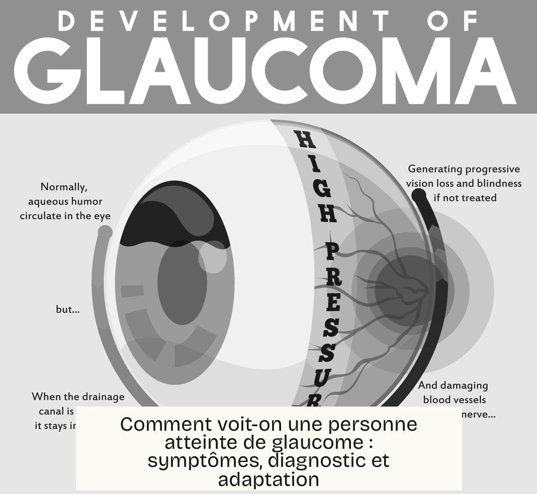Comment voit-on une personne atteinte de glaucome : symptômes, diagnostic et adaptation
