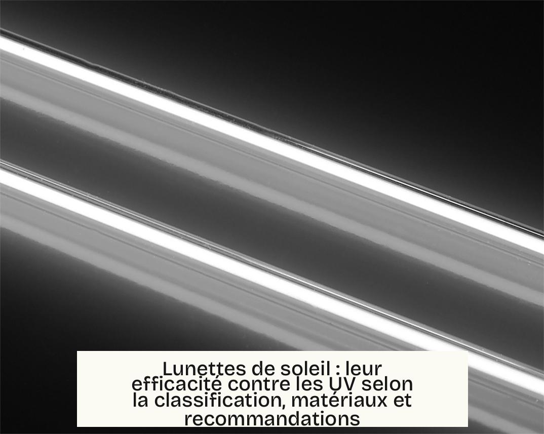 Lunettes de soleil : leur efficacité contre les UV selon la classification, matériaux et recommandations