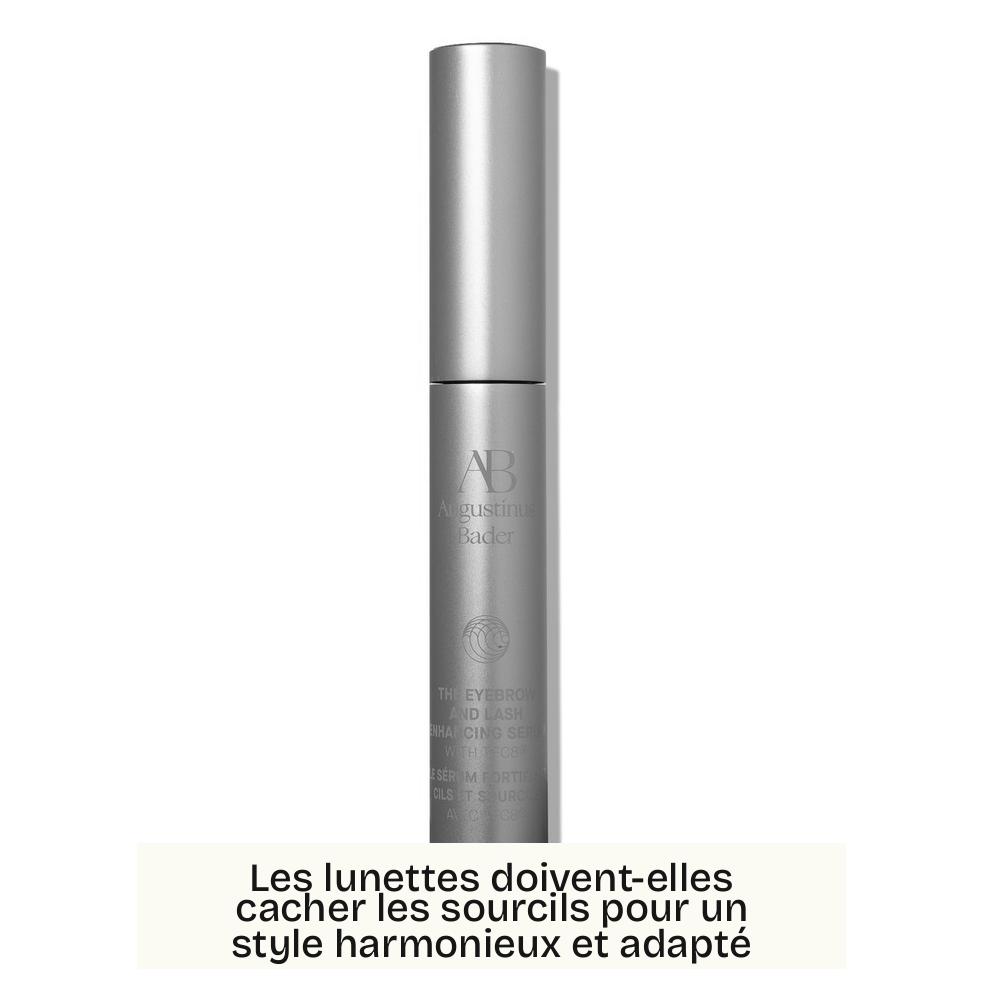 Les lunettes doivent-elles cacher les sourcils pour un style harmonieux et adapté