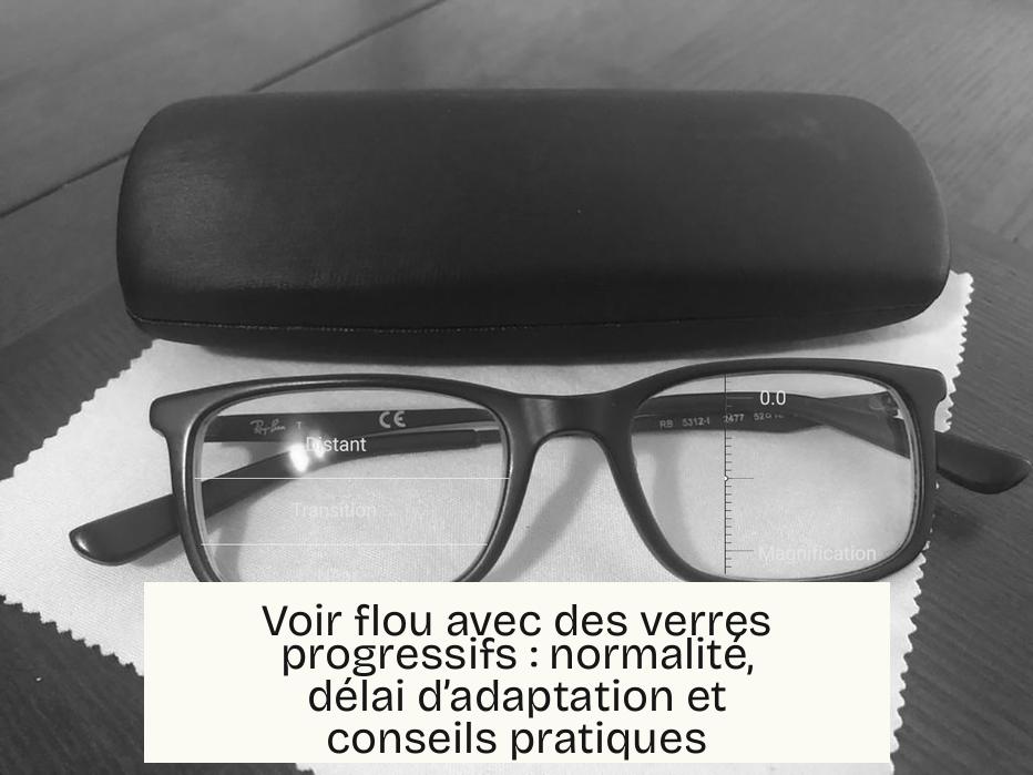 Voir flou avec des verres progressifs : normalité, délai d’adaptation et conseils pratiques
