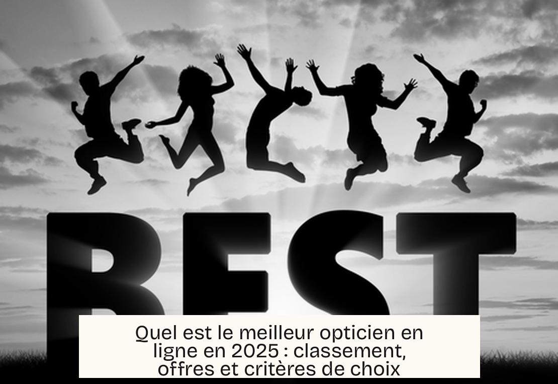 Quel est le meilleur opticien en ligne en 2025 : classement, offres et critères de choix