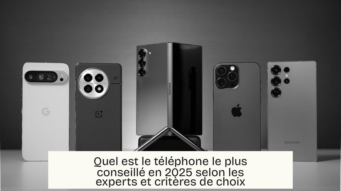 Quel est le téléphone le plus conseillé en 2025 selon les experts et critères de choix