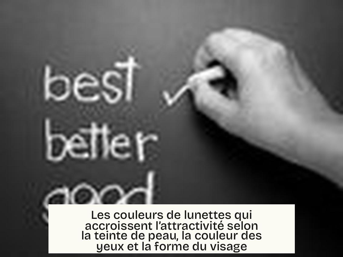 Les couleurs de lunettes qui accroissent l’attractivité selon la teinte de peau, la couleur des yeux et la forme du visage