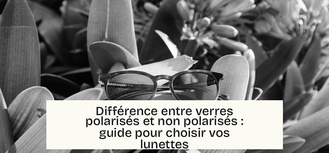 Différence entre verres polarisés et non polarisés : guide pour choisir vos lunettes