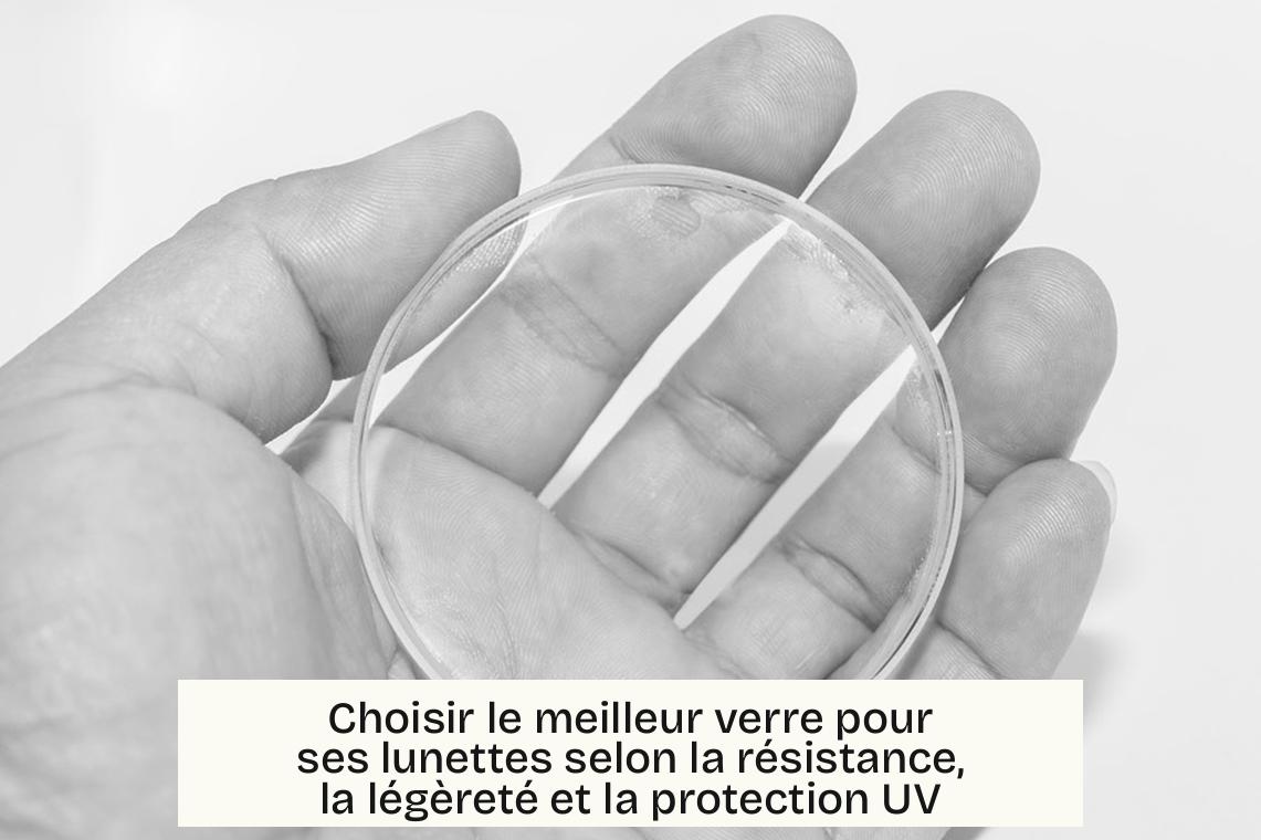 Choisir le meilleur verre pour ses lunettes selon la résistance, la légèreté et la protection UV