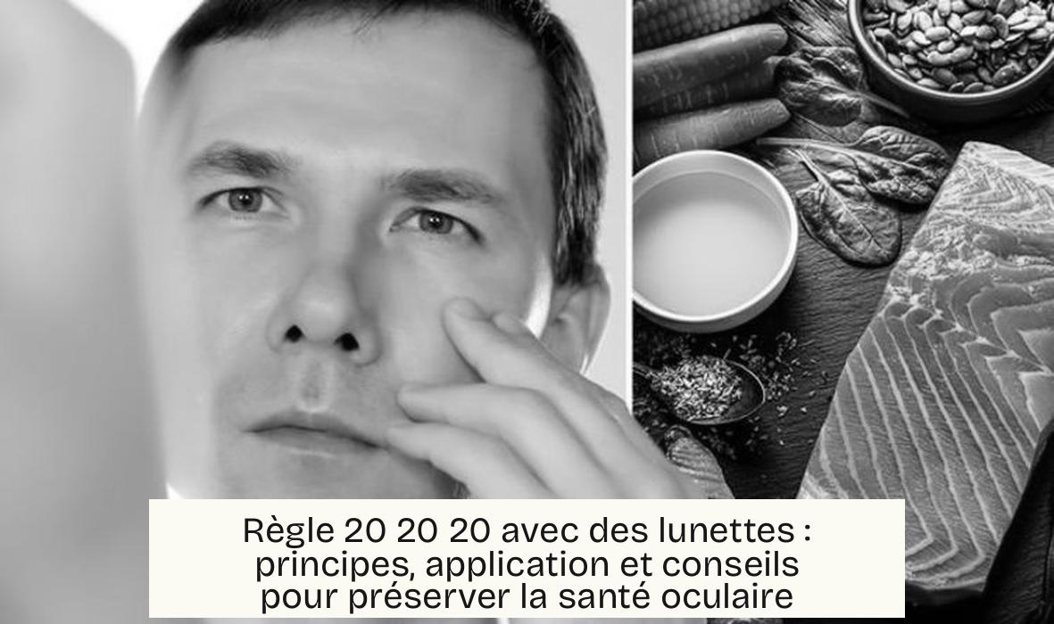 Règle 20 20 20 avec des lunettes : principes, application et conseils pour préserver la santé oculaire