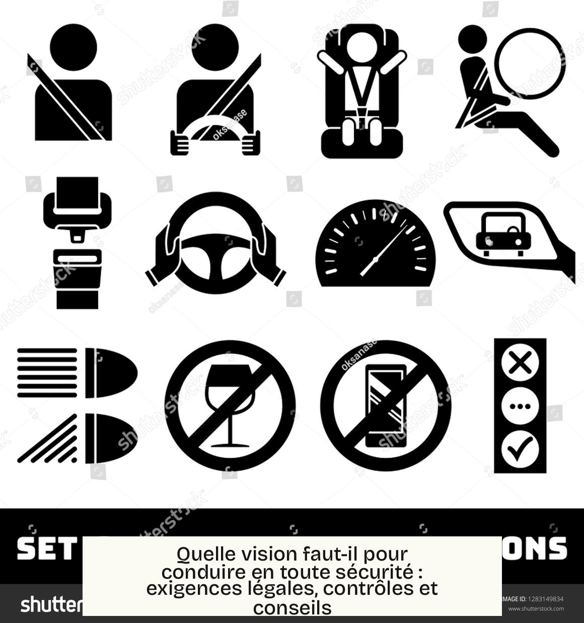 Quelle vision faut-il pour conduire en toute sécurité : exigences légales, contrôles et conseils