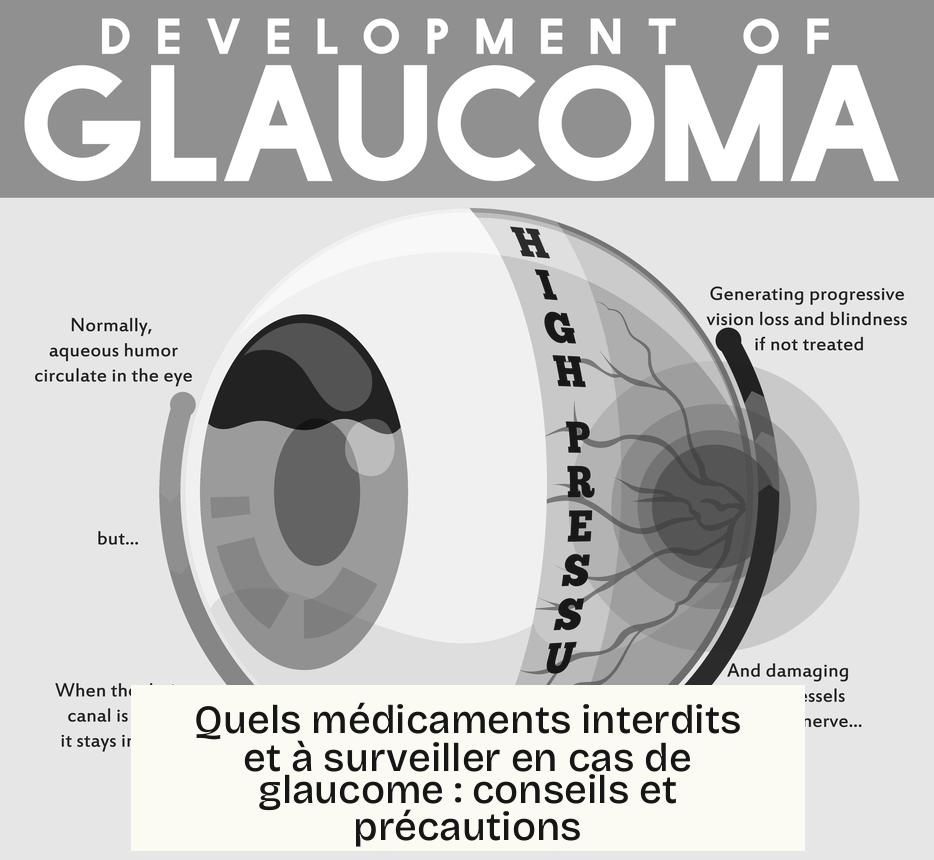 Quels médicaments interdits et à surveiller en cas de glaucome : conseils et précautions