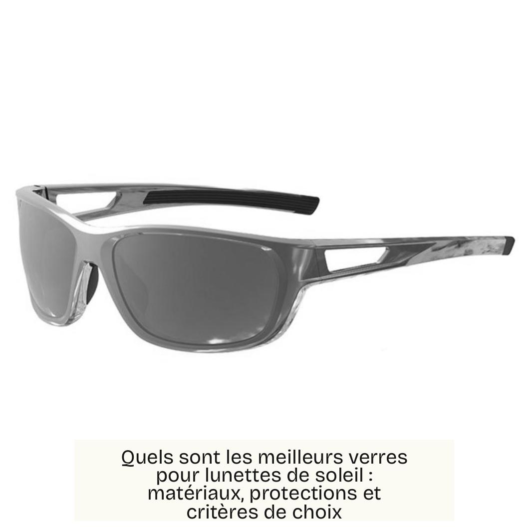 Quels sont les meilleurs verres pour lunettes de soleil : matériaux, protections et critères de choix