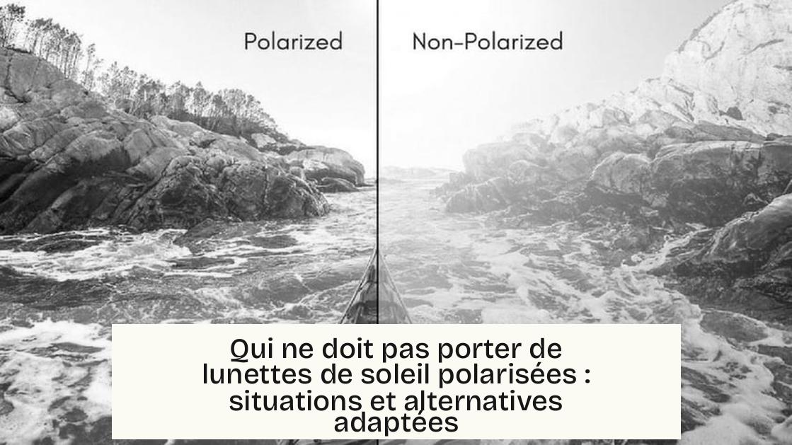 Qui ne doit pas porter de lunettes de soleil polarisées : situations et alternatives adaptées