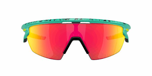 OAKLEY OO9403 Sphaera Matte Celeste/Black Neuron - Lunette de Soleil pour Unisex - verres Prizm Rubis – Image 2