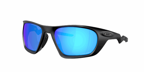 OAKLEY OO9431 Lateralis Noir mat - Lunette de Soleil pour Homme - verres Prizm Saphir