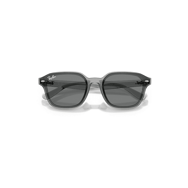 Ray-Ban Lunettes De Soleil Unisexe Rb4458d - Monture Transparent Gris Verres Brun 65-18 – Image 2
