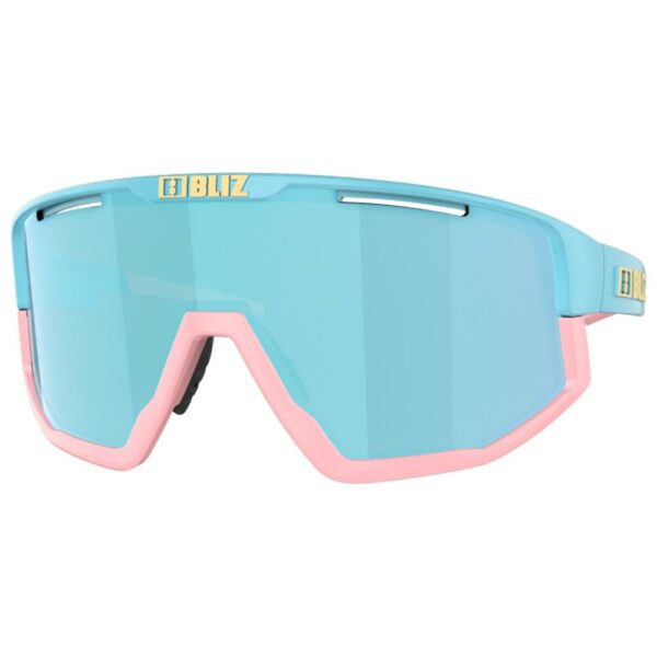 Lunettes de Soleil Bliz Fusion Small Matte Pastel Blue Smoke Ice Blue Mirror – Image 4