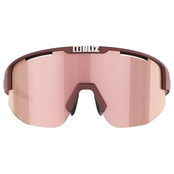 Lunettes de Soleil Bliz Matrix Small Matt Burgundy Brown Rose Multi – Image 2