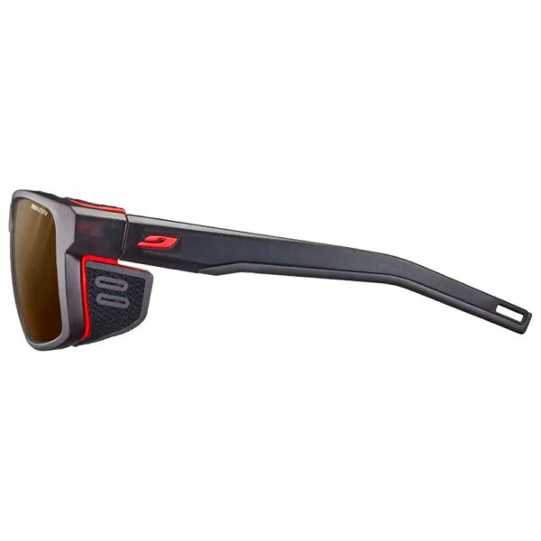 Lunettes de Soleil Julbo Shield Noir Orange Reactiv 2-4 Polarized – Image 2