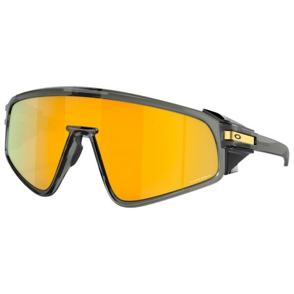 Lunettes de Soleil Oakley Latch Panel Grey Smoke Prizm 24k