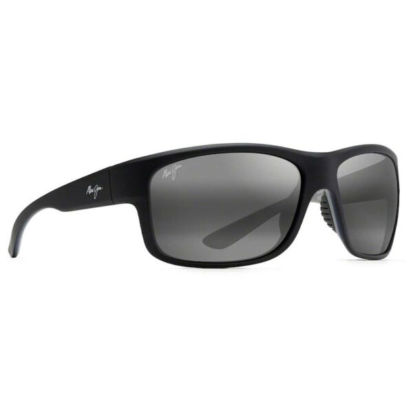 Lunettes de Soleil Maui Jim Southern Cross Soft Black with Sea Blue and Grey Neutral Grey