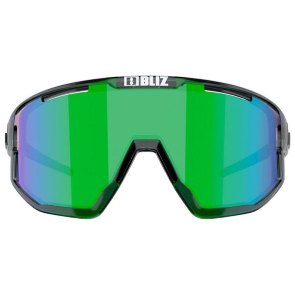 Lunettes de Soleil Bliz Fusion Small Transparent Black Brown Green Mirror – Image 5