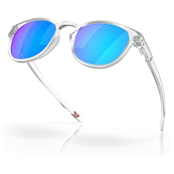 Lunettes de Soleil Oakley Latch Matte Clear Prizm Sapphire Polarized – Image 5