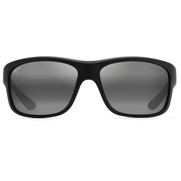 Lunettes de Soleil Maui Jim Southern Cross Soft Black with Sea Blue and Grey Neutral Grey – Image 3