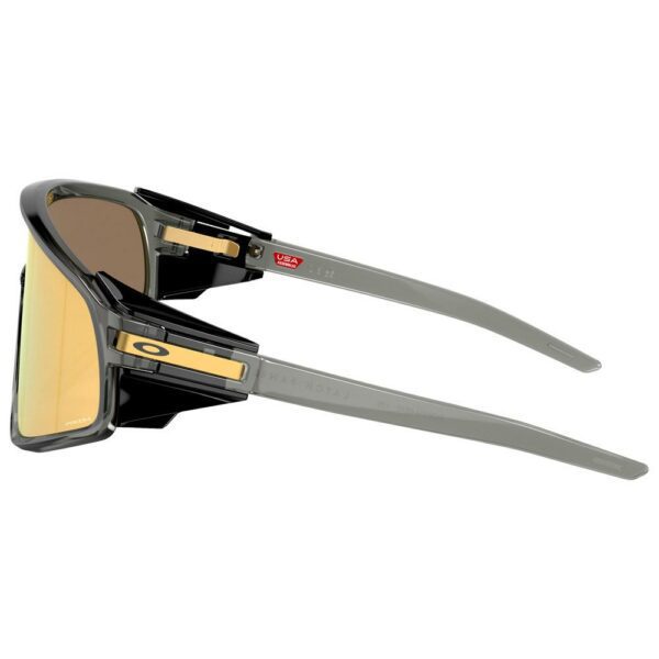 Lunettes de Soleil Oakley Latch Panel Grey Smoke Prizm 24k – Image 2
