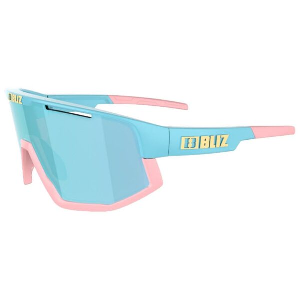Lunettes de Soleil Bliz Fusion Small Matte Pastel Blue Smoke Ice Blue Mirror – Image 2