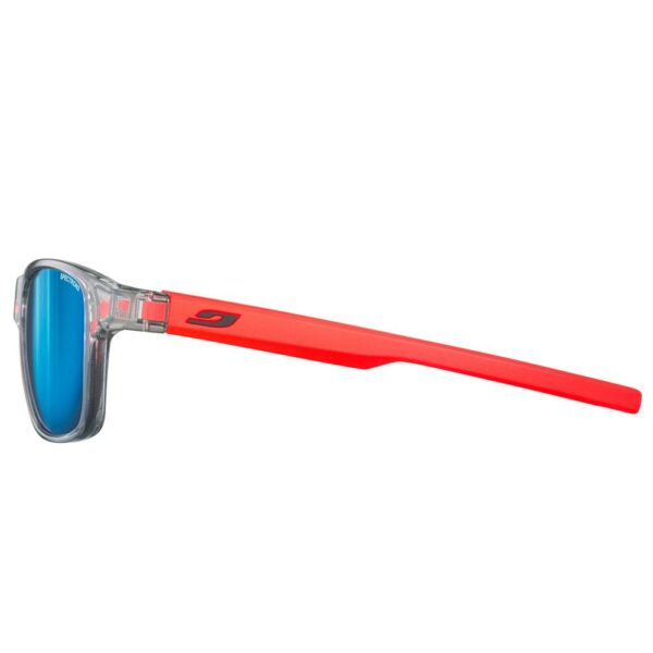 Lunettes de Soleil Julbo Cruiser Gris Translucide Orange Fluo Spectron 3 Multilayer Bleu – Image 2