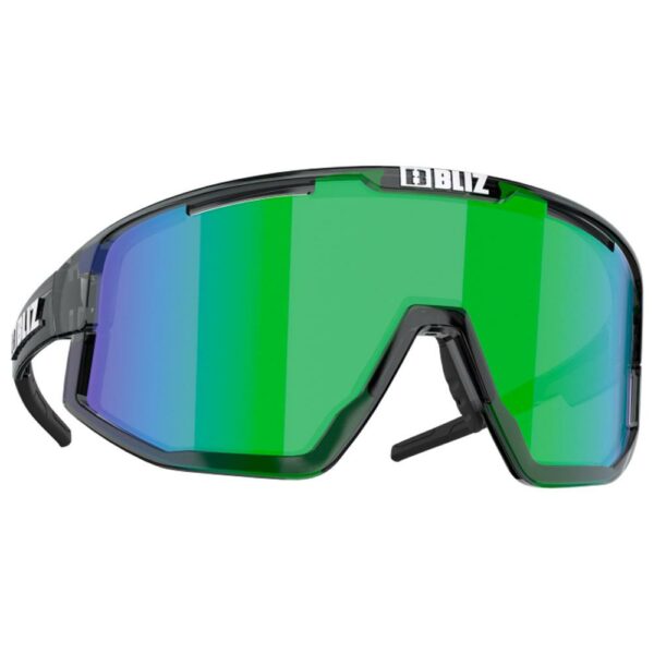 Lunettes de Soleil Bliz Fusion Small Transparent Black Brown Green Mirror – Image 6