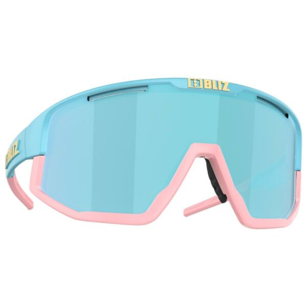 Lunettes de Soleil Bliz Fusion Small Matte Pastel Blue Smoke Ice Blue Mirror – Image 6