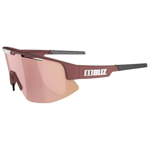 Lunettes de Soleil Bliz Matrix Small Matt Burgundy Brown Rose Multi – Image 3