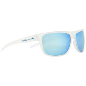 Lunettes de Soleil Red Bull Spect Loom Matte White Smoke Ice Blue Mirror Polarized