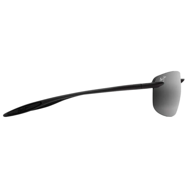 Lunettes de Soleil Maui Jim Hookipa Ultra Matte Black Neutral Grey MauiUltra – Image 2