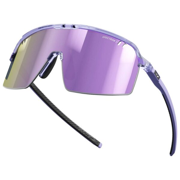 Lunettes de Soleil Julbo Intensity Translucide Brillant Violet Clair Spectron 3 – Image 5